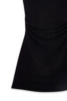 ärmelloses Jersey-Minikleid