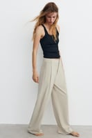 Pull&Bear Anzughose mit Bundfalten