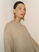 Reformation Jo Regenerative Wool Oversized Crew