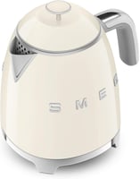 Smeg, Kleiner elektrischer Wasserkocher KLF05CREU 0,8 L, Edelstahlfilte