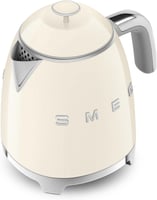 Smeg, Kleiner elektrischer Wasserkocher KLF05CREU 0,8 L, Edelstahlfilte