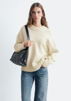 & Other Stories Wollpullover mit Oversized-Passform - Cremeweiß