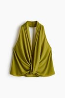 H&M Neckholder-Top mit Twistdetail