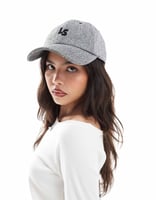 Levi's – Logo-Kappe in Schwarz-Weiß