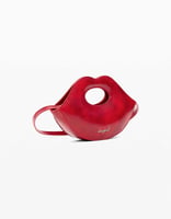 Desigual – Kleine Lippentasche in Rot