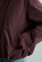 Marc O'Polo DENIM Outdoor-Jacke Relaxed mit Stehkragen, Burnt Aubergine, image 4 of 4