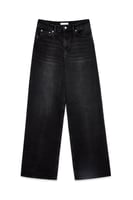 Weite Jeans mit hoher Taille