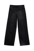 Weite Jeans mit hoher Taille