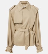 The Frankie Shop Trenchcoat Elva aus Twill