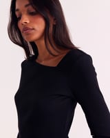 Balzac Paris Black Cepe top, image 3 of 4