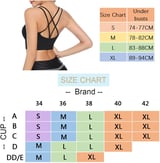 Sykooria Sports Bra, Women's Padded Bustier, Women's Bra Without Underwire
