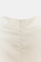 MINIKLEID AUS SATIN-JACQUARD MIT KNÖPFEN