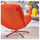 IKEA DYVLINGE Drehsessel, Kelinge orange