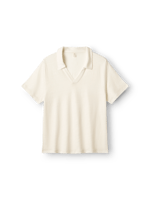 Leinen-Poloshirt für Damen