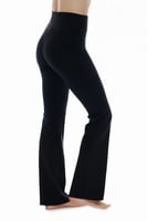 H&M Ausgestellte Yogaleggings mit SoftMove™ - Schwarz