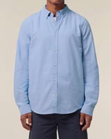 grundstoff.net Hellblaues Oxford Hemd, image 3 of 3