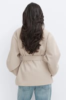 Gina Tricot High neck wool blend jacket, image 2 of 4