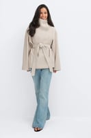 Gina Tricot High neck wool blend jacket, image 3 of 4