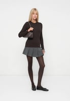 ONLY ONLLESLIE L/S LACE MIX TOP JRS - Langarmshirt - chocolate torte, Bild 2 von 4