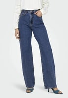 ONLY ONLSILJE Straight High Waist Jeans, Medium Blue Denim, Bild 1 von 4