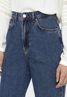 ONLY ONLSILJE Straight High Waist Jeans, Medium Blue Denim, Bild 4 von 4