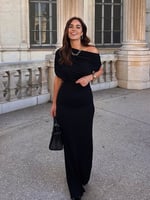 Soft Line drapiertes Maxikleid