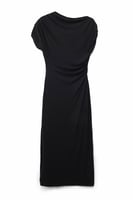 Soft Line drapiertes Maxikleid