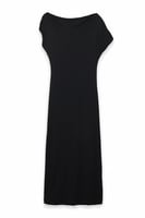 Soft Line drapiertes Maxikleid