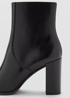 Mango Absatzstiefelette mit Spitze, image 3 of 4
