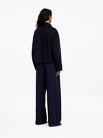 ARKET Doubleface-Jacke aus Wollmischung Navy, image 3 of 4