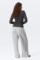 Lange, schwere Sweatpants in lockerer Passform, image 5 of 6