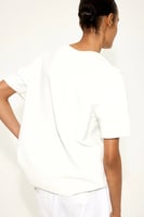 H&M T-Shirt aus Interlock-Jersey - Weiß, image 3 of 4