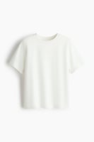 H&M T-Shirt aus Interlock-Jersey - Weiß, image 4 of 4