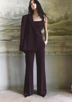 Anzughose mit hoher Taille