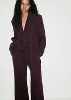 Anzughose mit hoher Taille