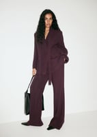 Anzughose mit hoher Taille