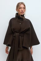 Gina Tricot Belt cape jacket