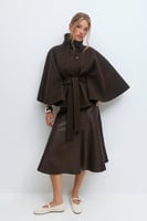 Gina Tricot Belt cape jacket