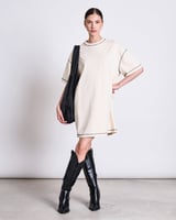 T-Shirt Dress Hopla Ecru