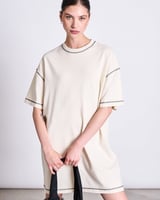 T-Shirt Dress Hopla Ecru