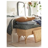 IKEA TOLKNING Bank mit Fach - Handarbeit Rattan 120 cm, image 2 of 4