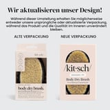 Kitsch Exfoliating Dry Body Brush for Massage Against Cellulite and Lymphatic Drainage