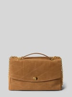 MANGO Shoulder Bag aus echtem Leder Modell 'MONTES' - Mittelbraun, image 2 of 4