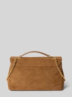 MANGO Shoulder Bag aus echtem Leder Modell 'MONTES' - Mittelbraun, image 4 of 4