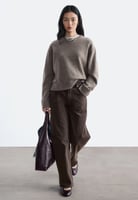 & OTHER STORIES BOXY KNIT JUMPER - Strickpullover - dark mole, image 2 of 4