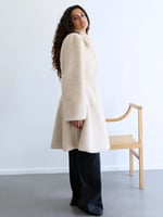 Meotine RIVA COAT - CREME, image 4 of 4