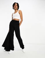 Vero Moda Tall – Elegante Zigarettenhose in Schwarz, Kombiteil