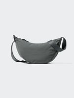 UNIQLO Runde Mini Schultertasche, Dunkelgrau, image 1 of 3