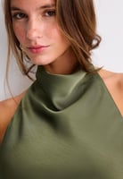Satin-Neckholder-Top