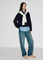 Mango Wolljacke mit Hemdkragen, image 2 of 4